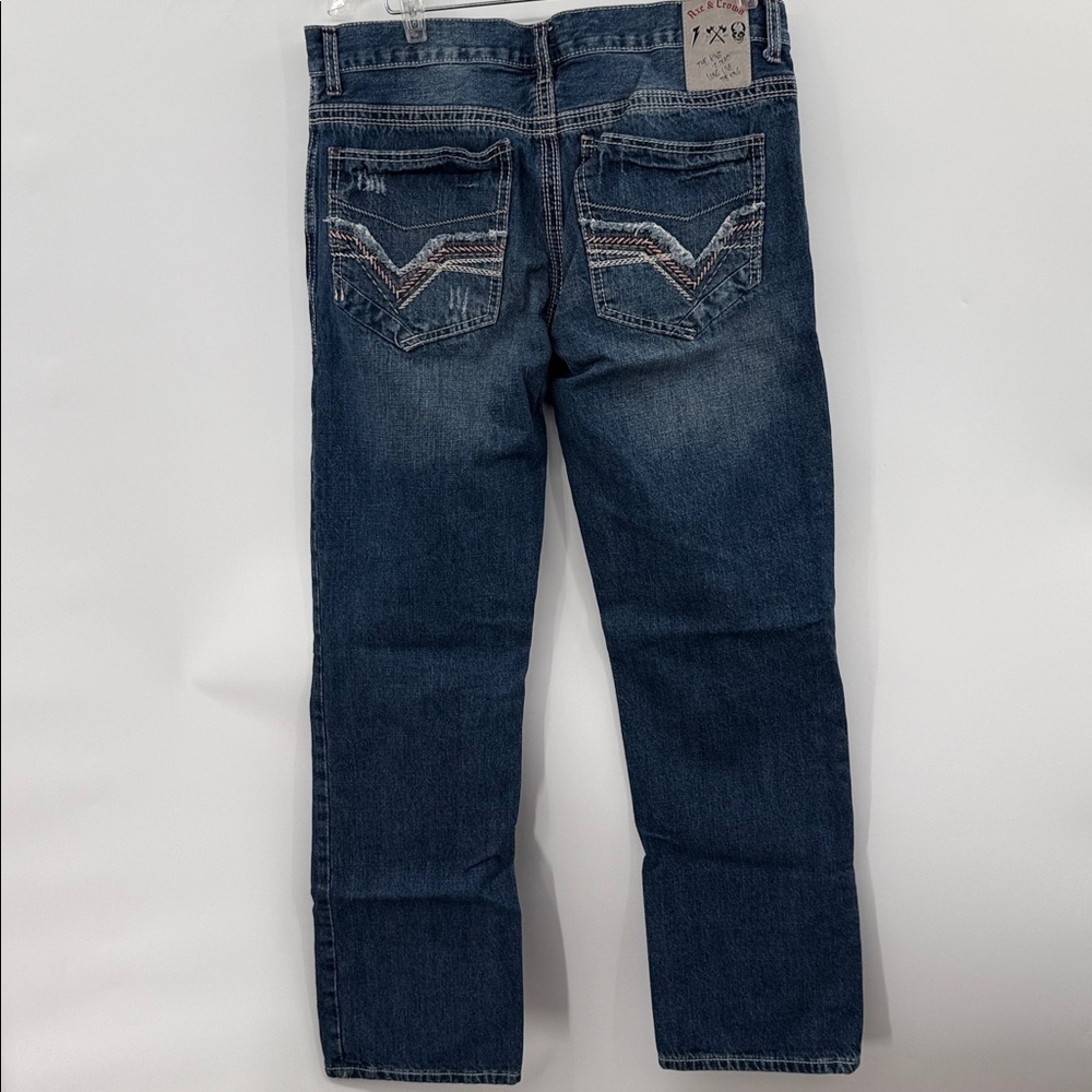 Axe & Crown Men's Blue Slim Fit Jeans Size 32 - Picture 7 of 12